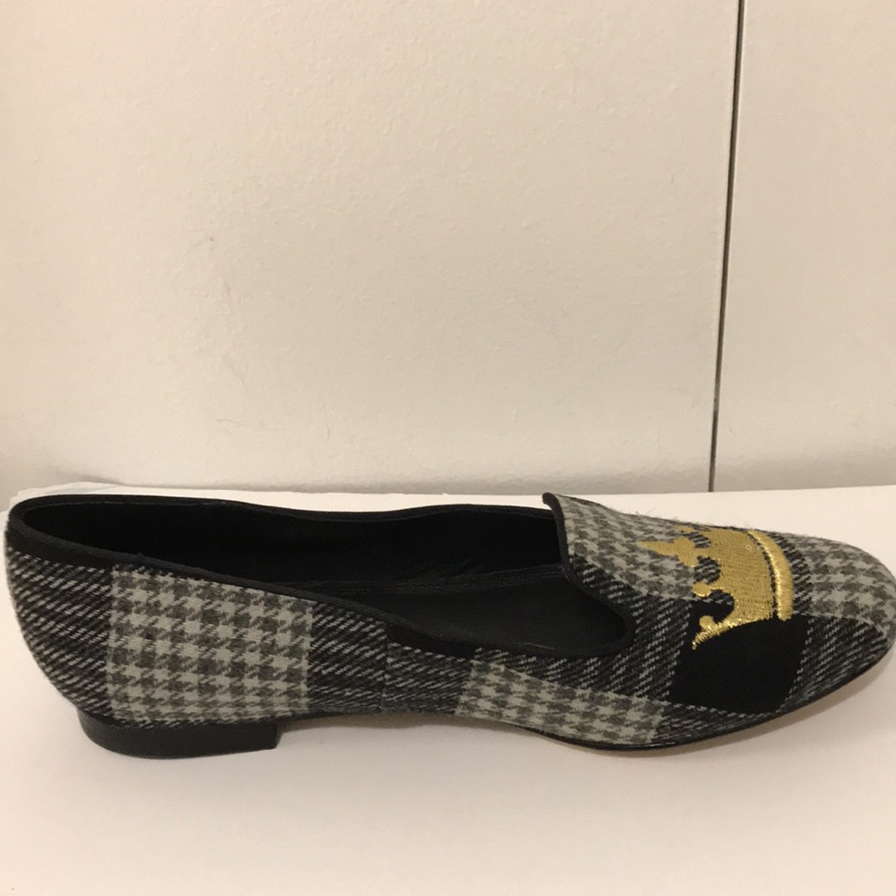 DEESIGNS by DEE OCLEPPO Crown plaid LOAFERS Size 7M. New in box. - Picture 5 of 10